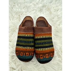 Born Multicolor Patterned Mules